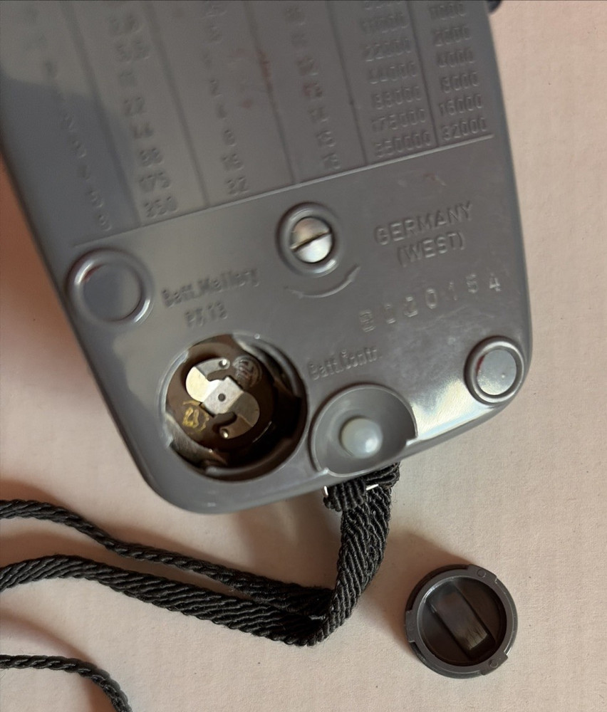 Gossen CdS Super Pilot Light Meter Untested with Case