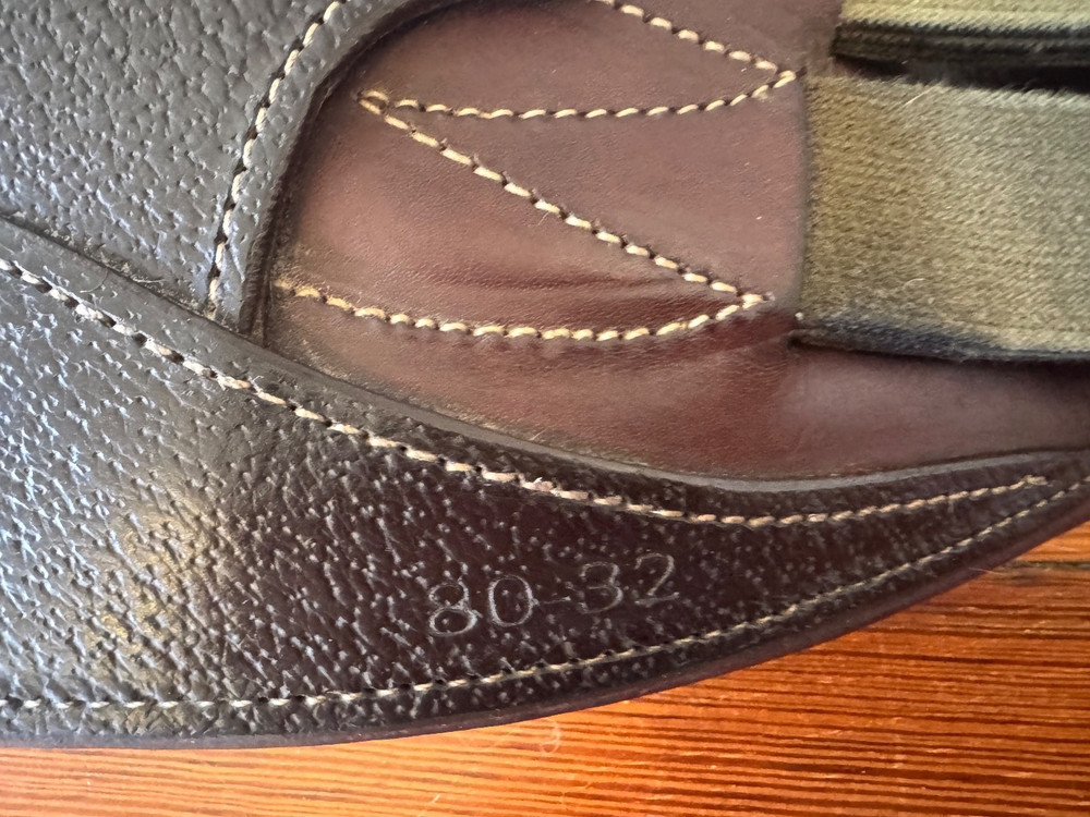 Devoucoux V-Strap Girth - Brown - 80 CM / 32"