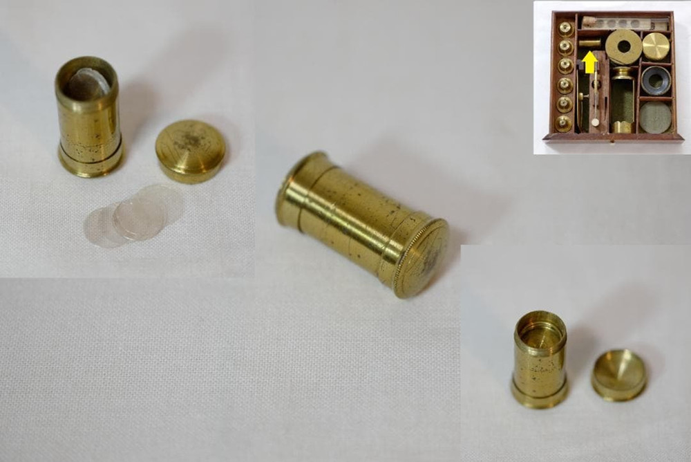 Antique Microscope No.32 John Richardson Cuff-Type Microscope c.1804–1809