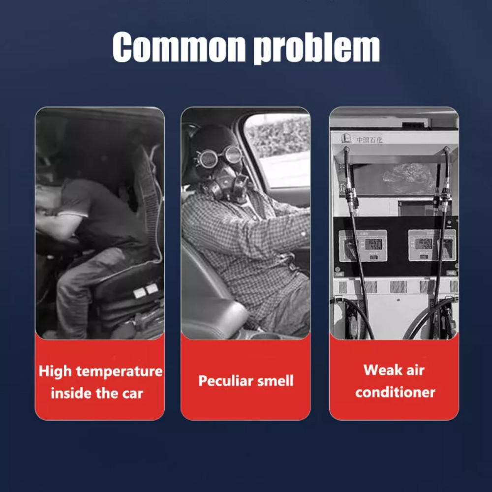 12V Split Air Conditioner 12000 BTU AC Kit Fit for Cab Semi Truck Bus Caravan RV