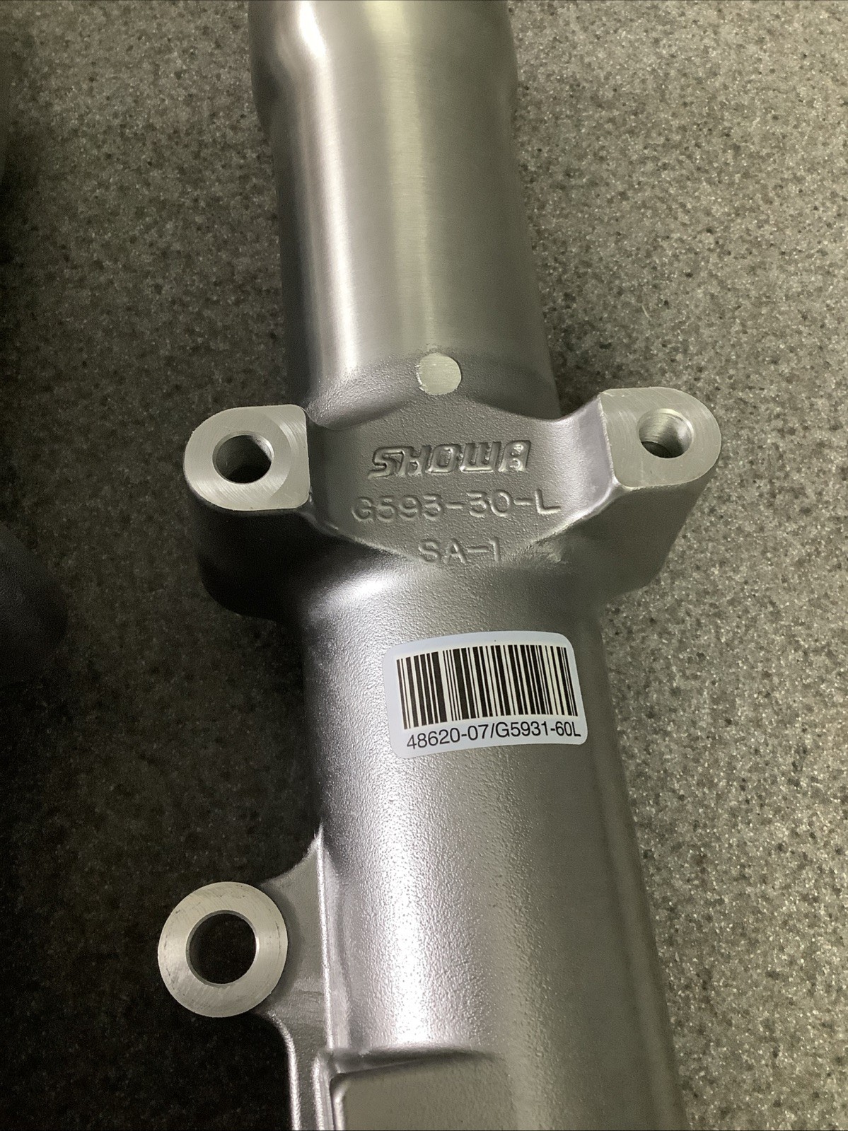 Harley Davidson FXST FXSTB Softail 2007 Right & Left Fork Slider (M57A)