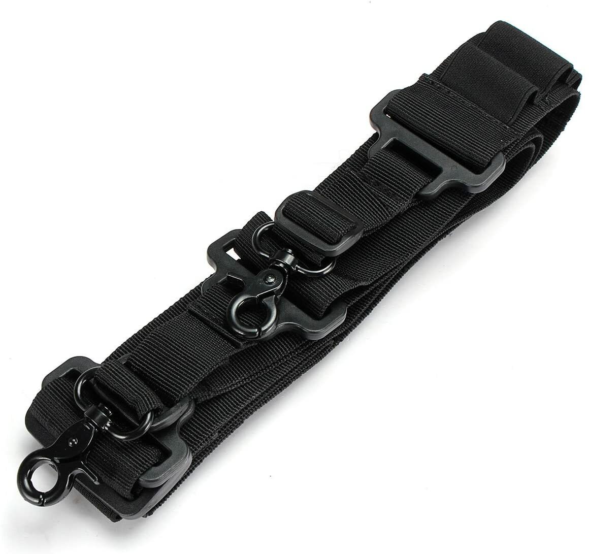 US Tactical 15 Rounds Shotgun Shell Holder Gun Sling 12GA Bandolier Ammo Carrier