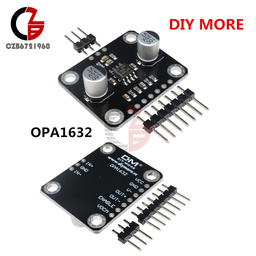 OPA1632 Fully-Differential Audio Operational Amplifier Module ADC Driver Board