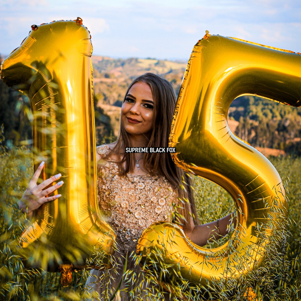 40" Large Foil Letter Balloons Number Balloon Float Helium Silver Gold Hot Pink