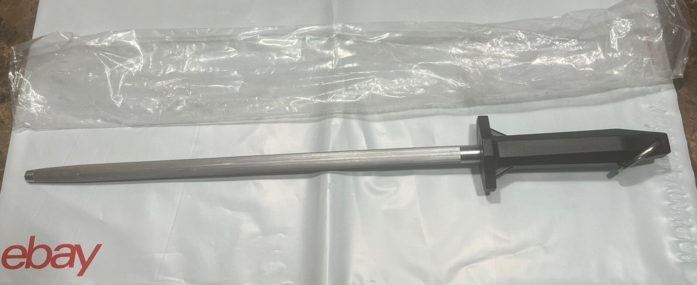 14″ Regular Cut Sharpening Steel Round - NEW