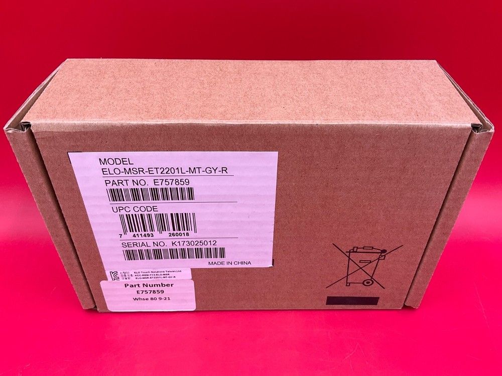 Elo Magnetic Stripe Reader (MSR) for 2201L Touchscreen – E757859 ✅ 🇺🇸