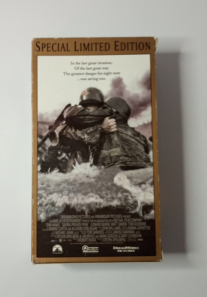 Saving Private Ryan (VHS, 2000, 2-Tape Set, Special Limited Edition)