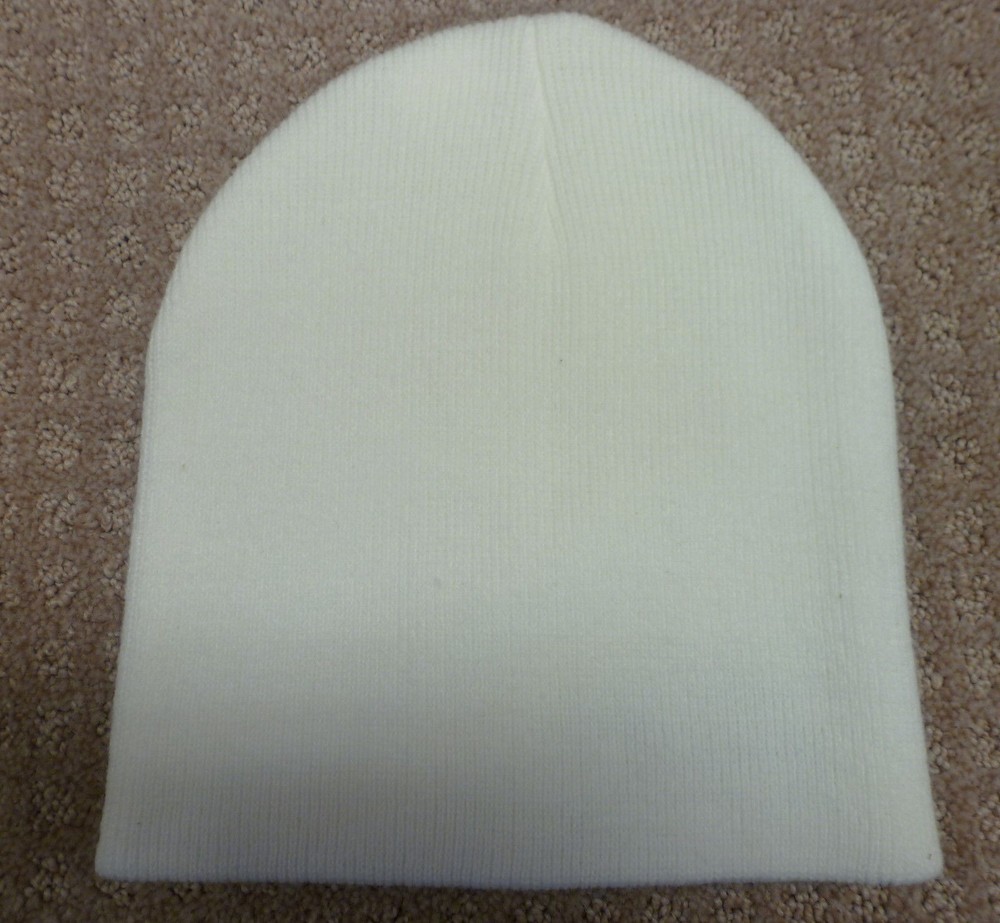Skin Industries Beanies -- Color White
