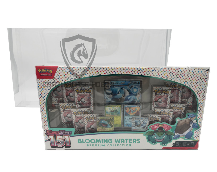 Protecting Cases for Pokemon Heavy Hitters & Blooming water collection