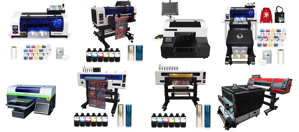 A3+ Automatic Dual XP600 Printhead UV DTF Printer for Automatic Cleaning Rollers