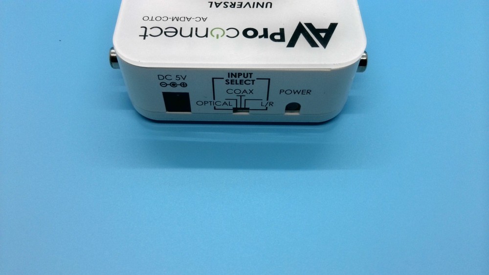 AV Pro AC-ADM-COTO Digital / Analog Audio Decoder With Power Supply