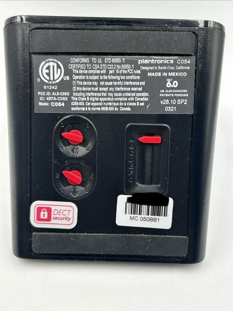 Plantronics Genuine CS540 Wireless Headset System