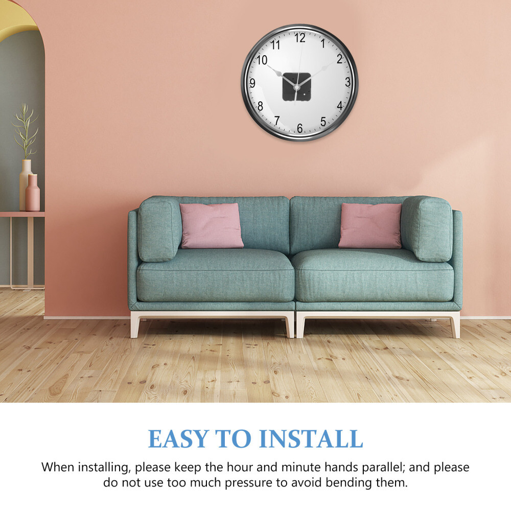 1 Set Clock Movement Reverse Clock Motor Battery Powered Replacement Clock Kit