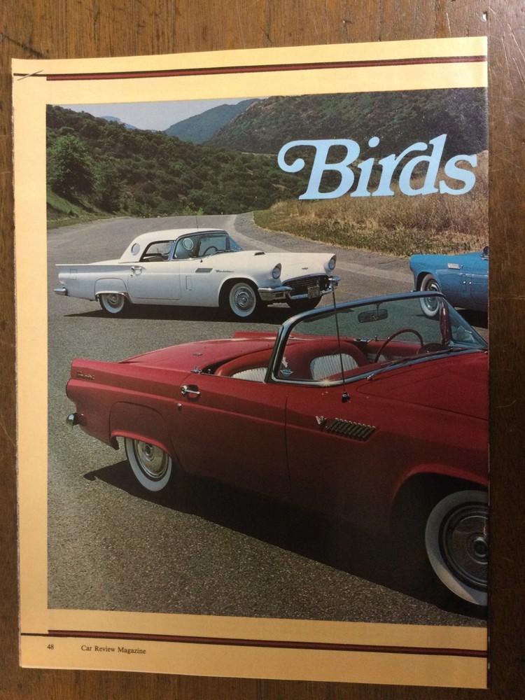 Misc 3746 Article History Ford Thunderbird June 1984 6 page