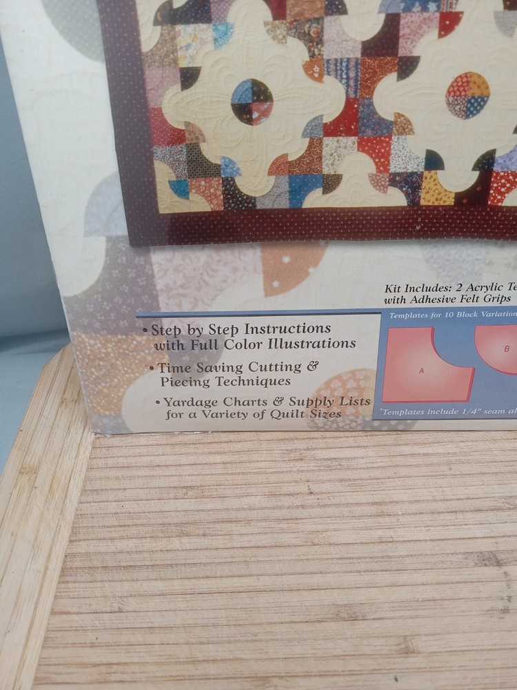 Omnigrid Drunkards Path Rotary Cutting Templates With Instructions