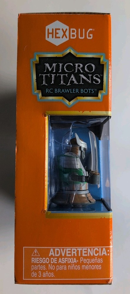 HEX BUG Micro Titans RC Brawler Bots Samurai And Knight