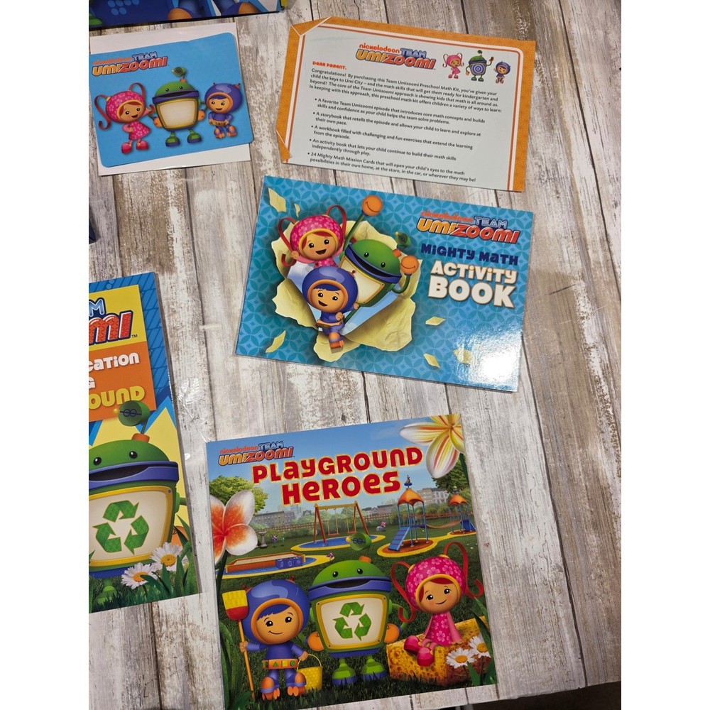 Nickelodeon Team Umizoomi Preschool Math Kit Sorting Classification Reasoning