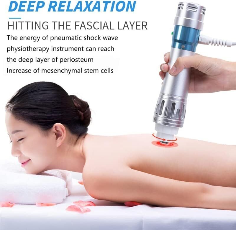 Touch Screen Focused Shockwave Therapy Machine for Pain Relief