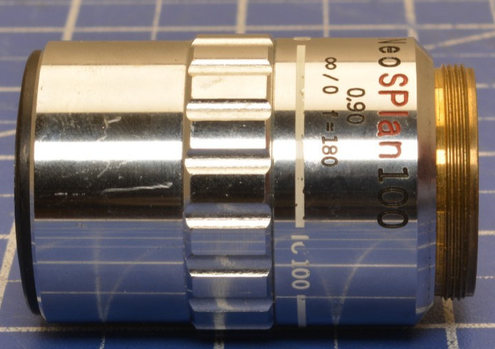 NEO SPLAN 100 0.90 / MICROSCOPE OBJECTIVE LENS / OLYMPUS