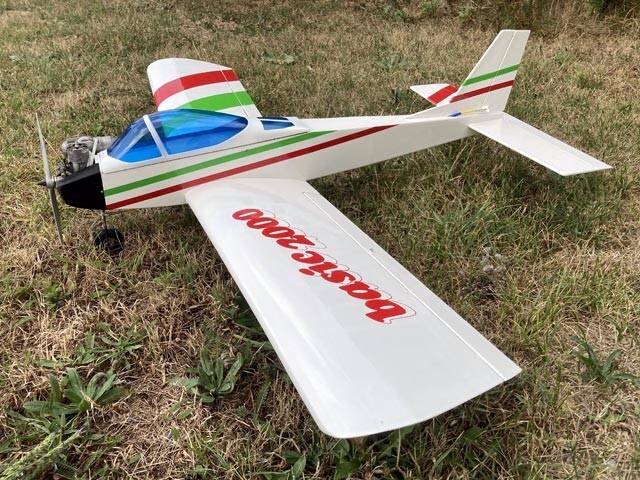 Basic 2000 RC Sport 58" WS RC Model Airplane Plans Templates PDF on USB