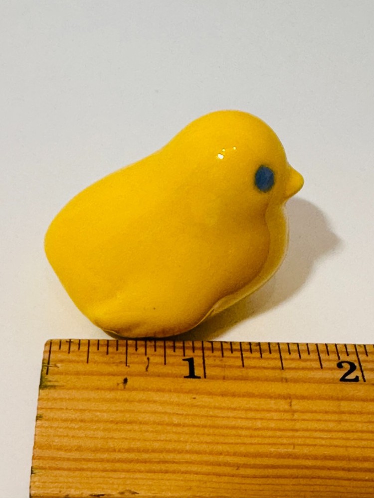 Mini Ceramic Chick Easter Tiered Tray Decor