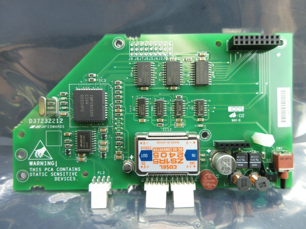 Edwards D37232212 Processor Board PCB Used Working