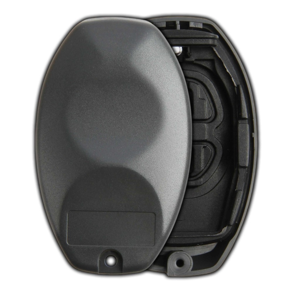 KeylessOption Just The Case Key Fob Keyless Entry Remote Shell Button 1-Pack