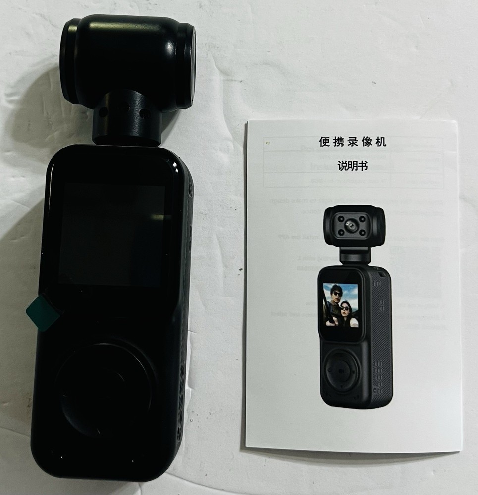 Pocket Video Recorder With 128gb Mini Sd Card