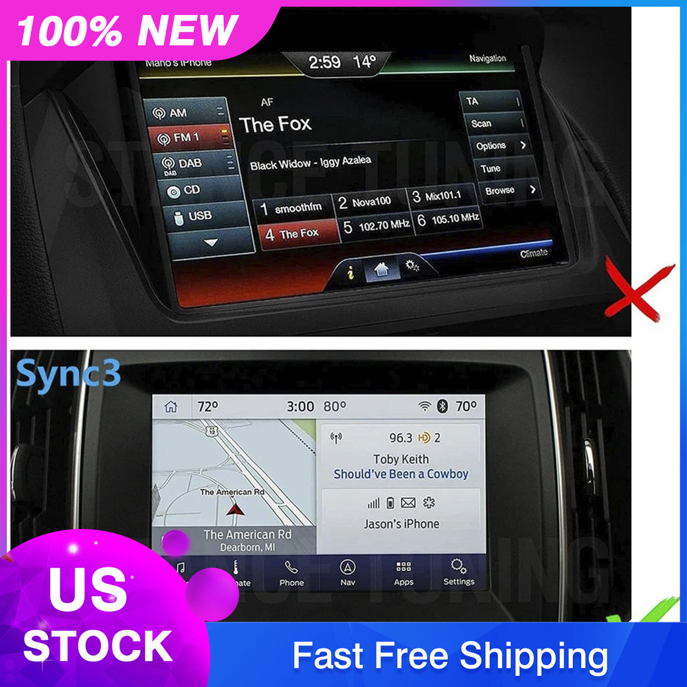 Sync 3 APIM 3.4 Navigation Module for Ford Lincoln Vin unProgrammed NAV