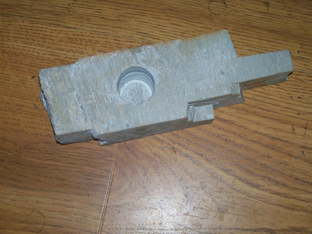 Natural stone candle holder