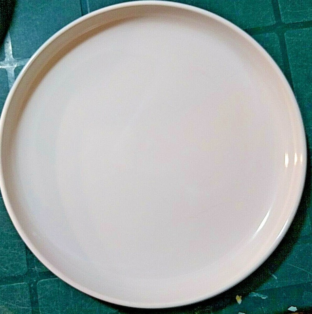 Tabletops Gallery Stax Colore White Dinner Plate very heavy