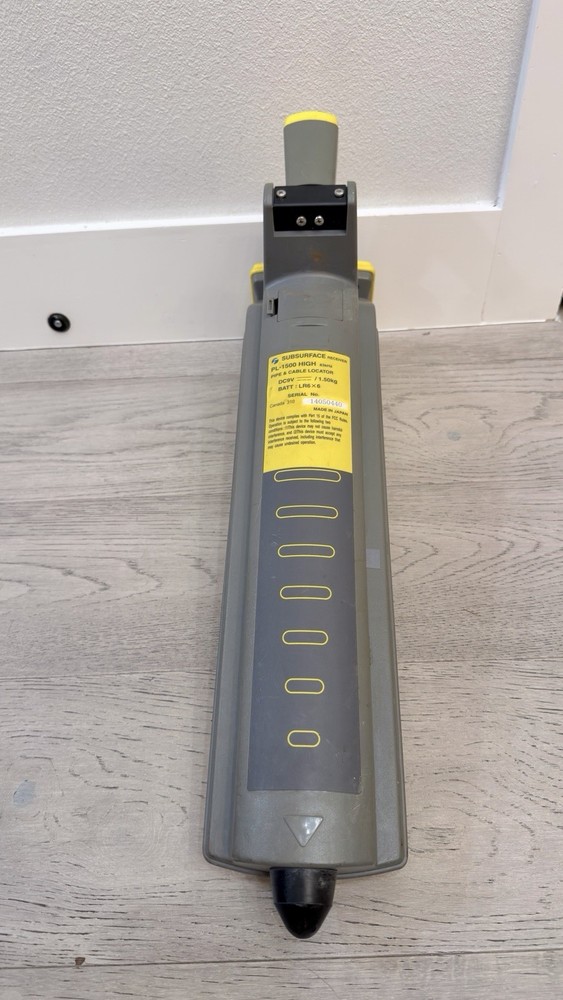 SubSurface Instruments PL-1500 Pipe and Cable Locator with Case