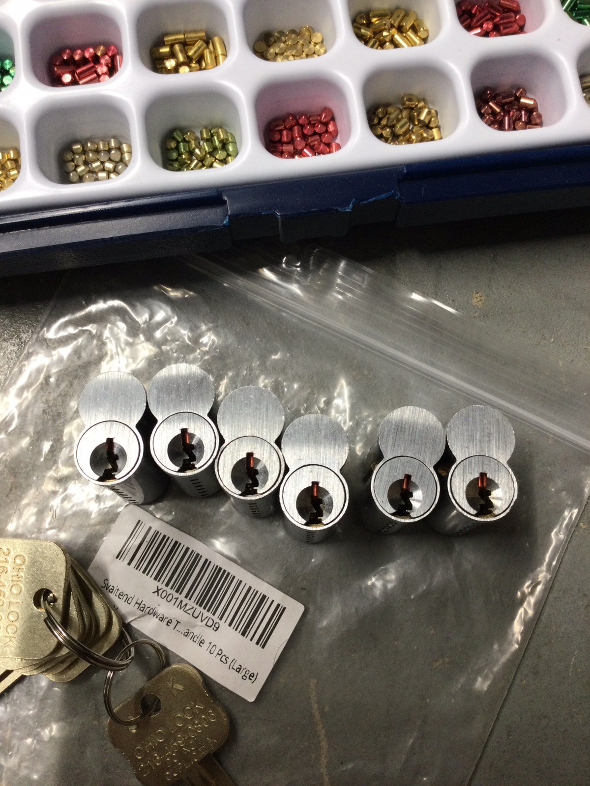 Locksmith’s SFIC Complete Setup Tool Lot.