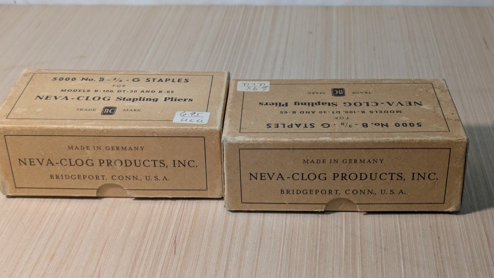 Neva Clog Staples TWO Full Boxes