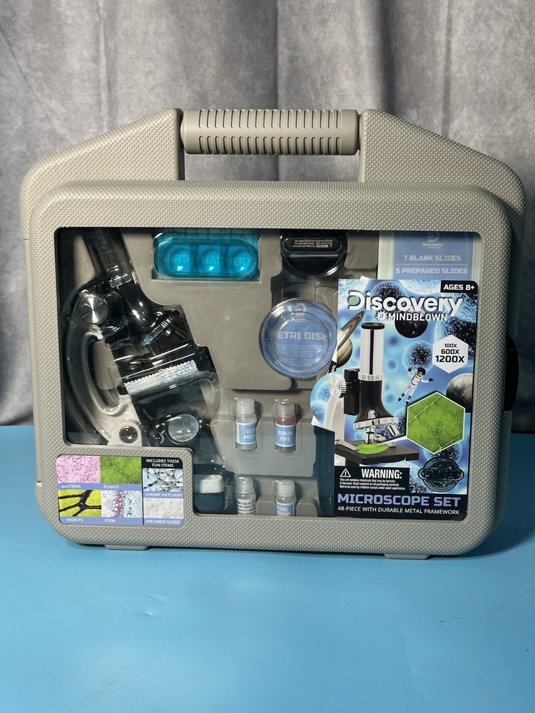 Discovery Microscope 48 Piece Set New Unused