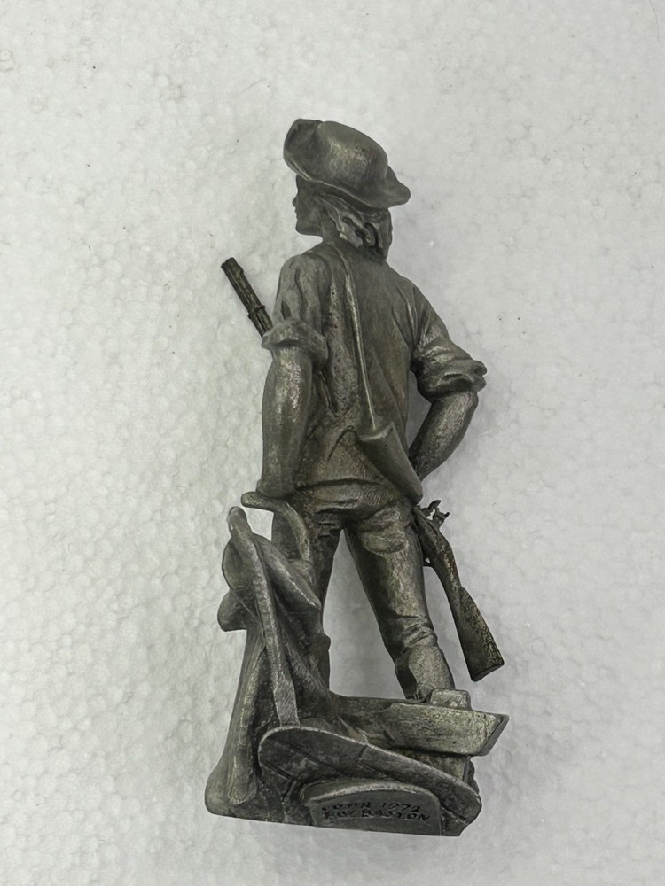 Pewter Minuteman Figure