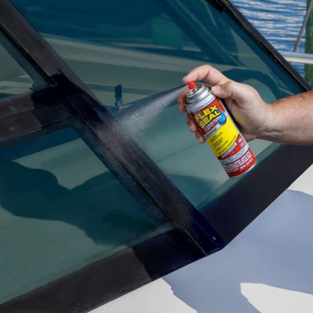 Flex Seal Small Clear Spray 5oz Waterproof Rubber Coating 2 Pack