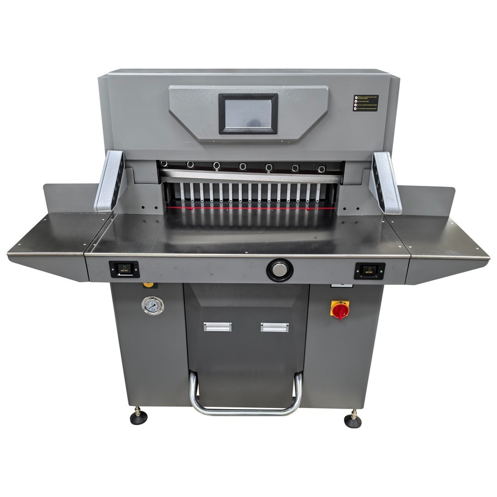 220V Program Control Electric Hydraulic Paper Cutter Touch Screen Display