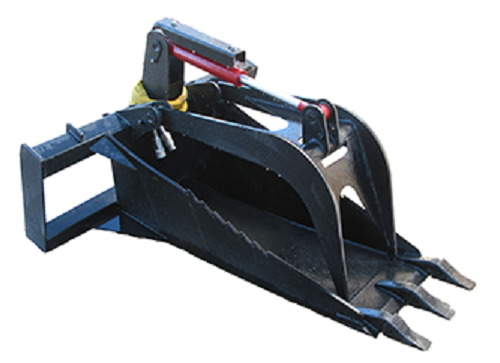 EXTREME STUMP GRAPPLE SKIDSTEER ATTACHMENT QUICK ATTACH FREE SHIPPING!