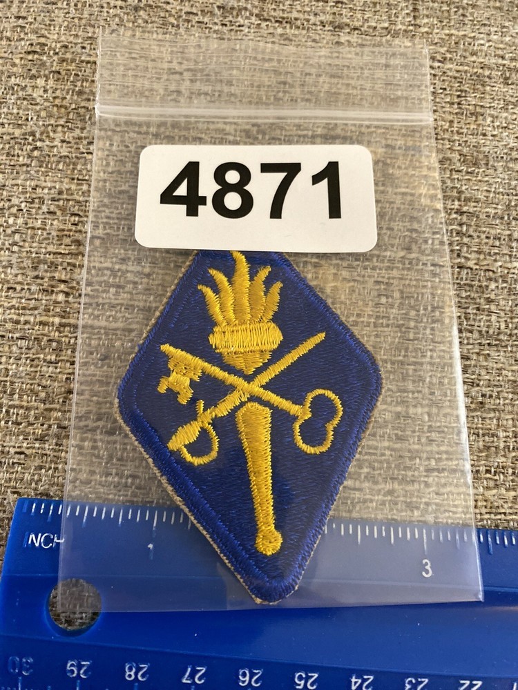 1950’s-1960’s US Army Quartermaster School Patch Training INV4871