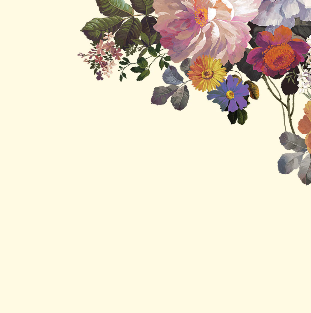 Desk Notes - Midnight Floral