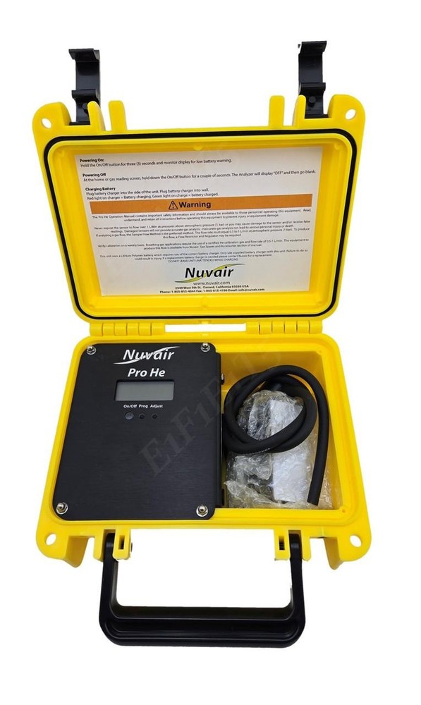 NUVAIR 9608 HELIUM ANALYZER