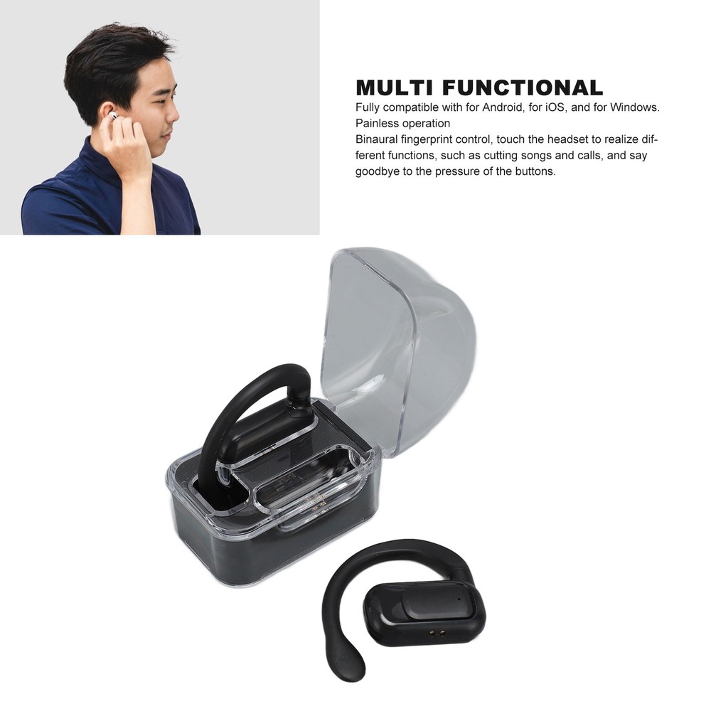 √Translator Earbuds Rechargeable Wireless Language Translator Earhooks Earbuds