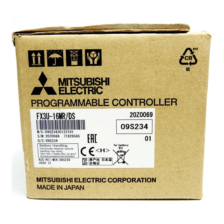 New Mitsubishi FX3U-16MR-DS Programmable Controller FX3U16MRDS Expedited Ship