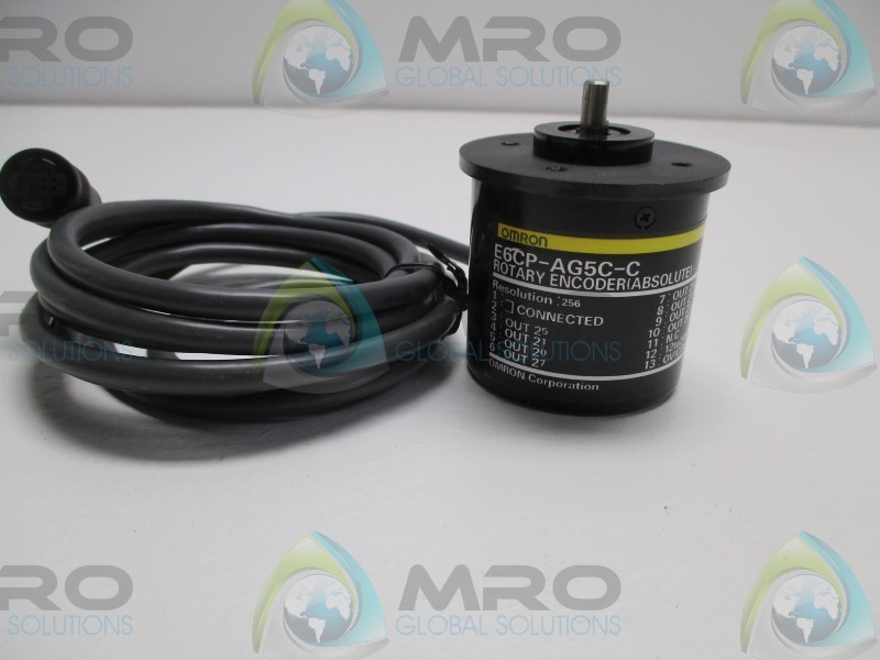 OMRON E6CP-AG5C-C ROTARY ENCODER ABSOLUTE (MISSING ACCESSORIES) NSNP