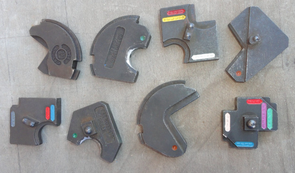 THOMAS & BETTS TBM6 SHURE-STAKE COMPRESSION TOOL w/ 9 Dies