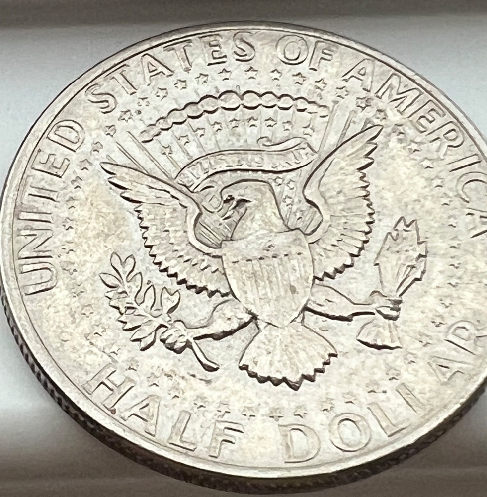 RARE 1972 Kennedy Half Dollar - No Mint Mark, Multi Errors