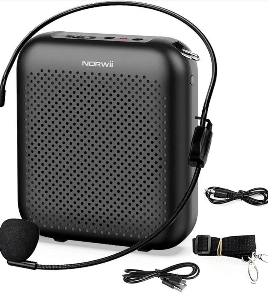 Loud Voice Amplifier Portable Mini Wired Microphone Headset Bluetooth Speaker