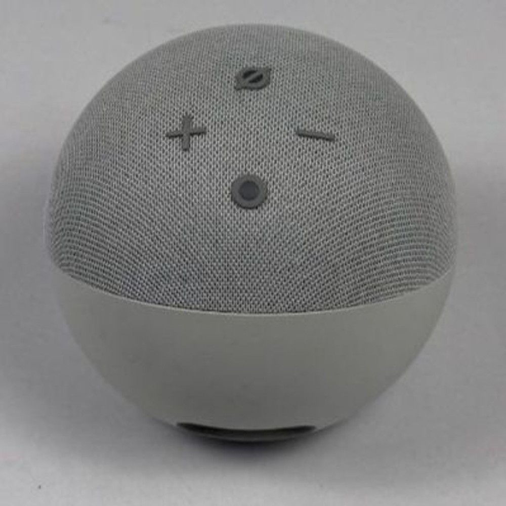 Amazon Echo Dot 4th Gen Light Grey Used Smart Speaker Alexa Orb Design