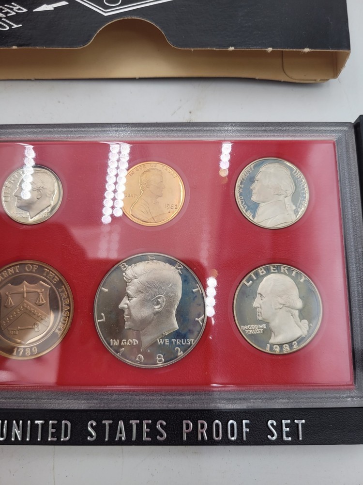 1982 S Proof Set US Mint Uncirculated Coin Set